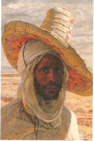 An Algerian man with his hat